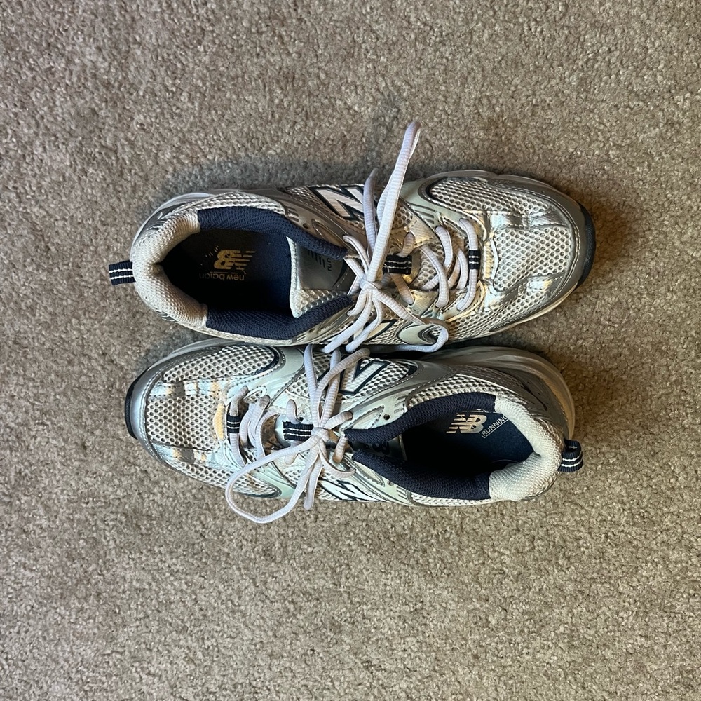 New Balance Metallic Silver Running Shoes - Picture 5 of 7